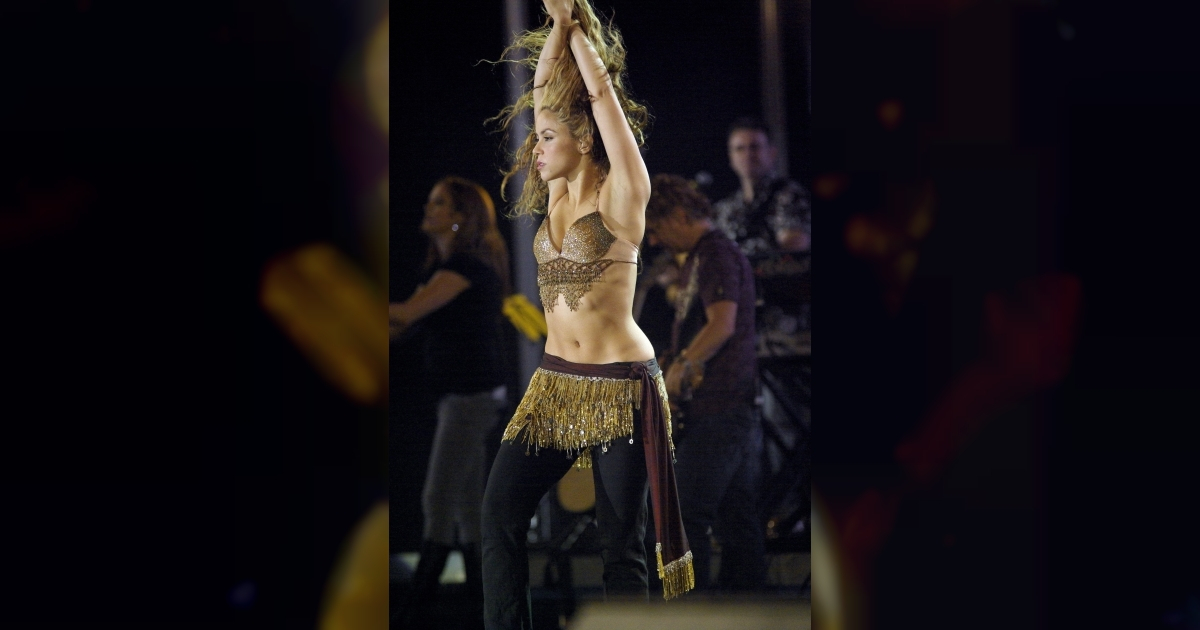 Shakira durante un concierto en España © Wikimedia Commons