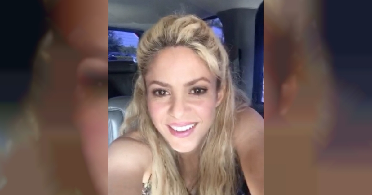 Shakira en una foto selfie publicada en las redes sociales © Instagram / Shakira