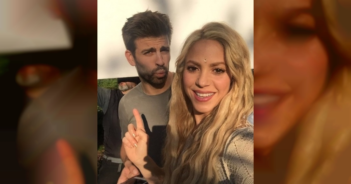 Shakira y Gerard Piqué en una tierna escena familiar © Instagram / Shakira