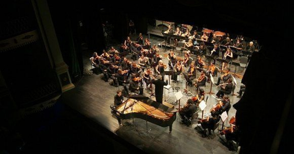 La Orquesta Sinfónica Nacional de Cuba durante un concierto. © Cubadebate