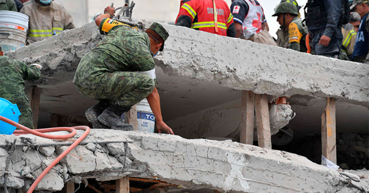 Edificios colapsan en México © http://www.latribuna.hn