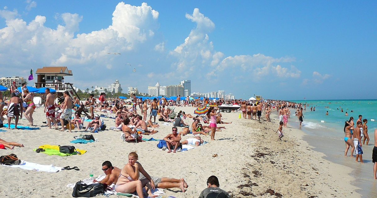 Playas de South Beach, Florida © Wikimedia Commons