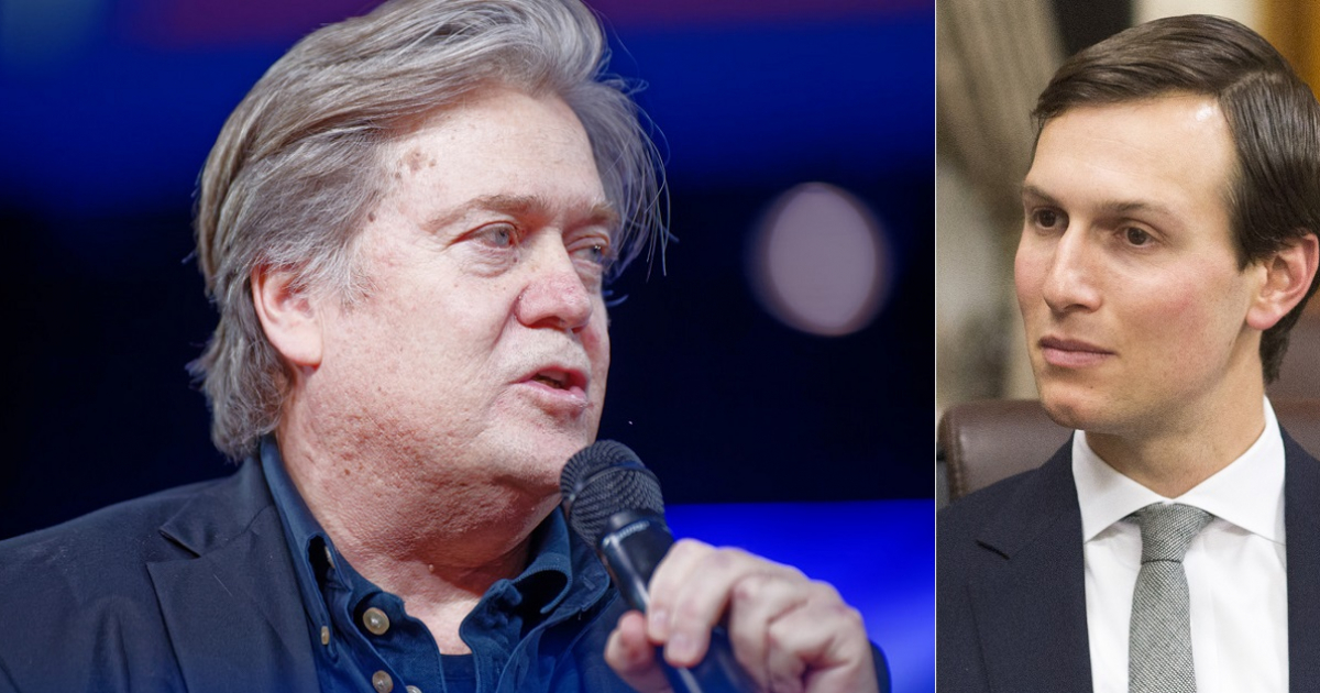 Steve Bannon vs Jared Kushner © Creative Commons