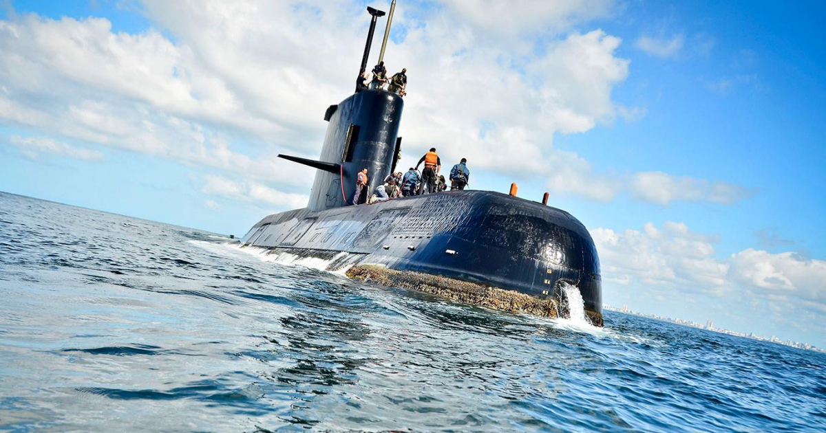 Submarino argentino ARA San Juan © https://tn.com.ar