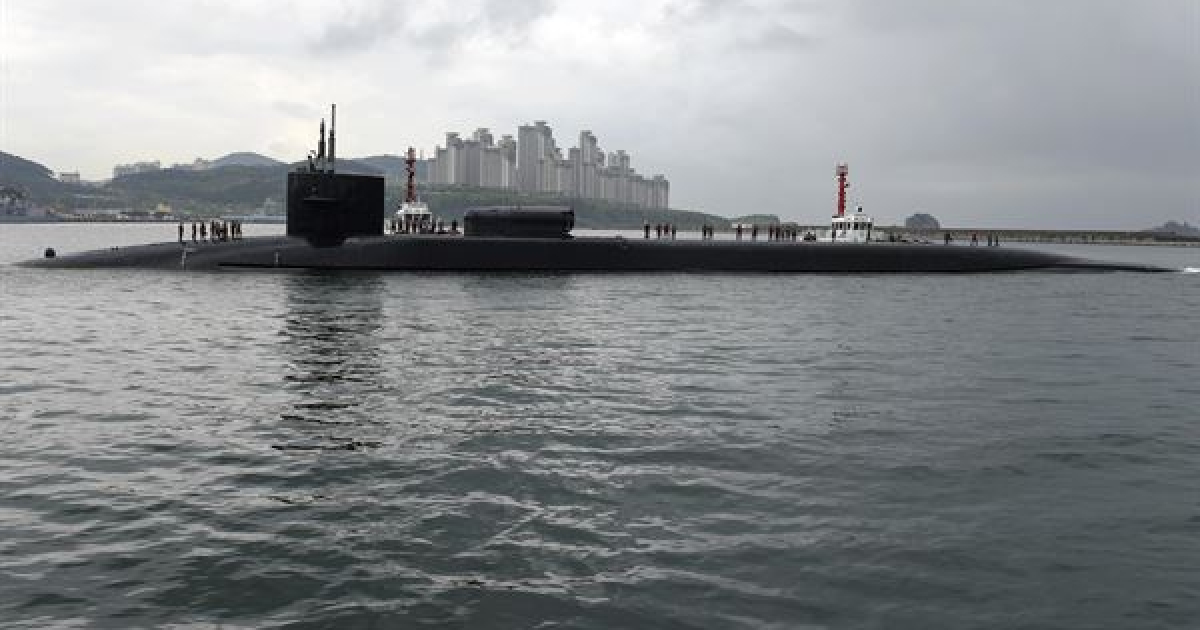 El submarino nuclear USS Michigan en una imagen de archivo © Navy Life