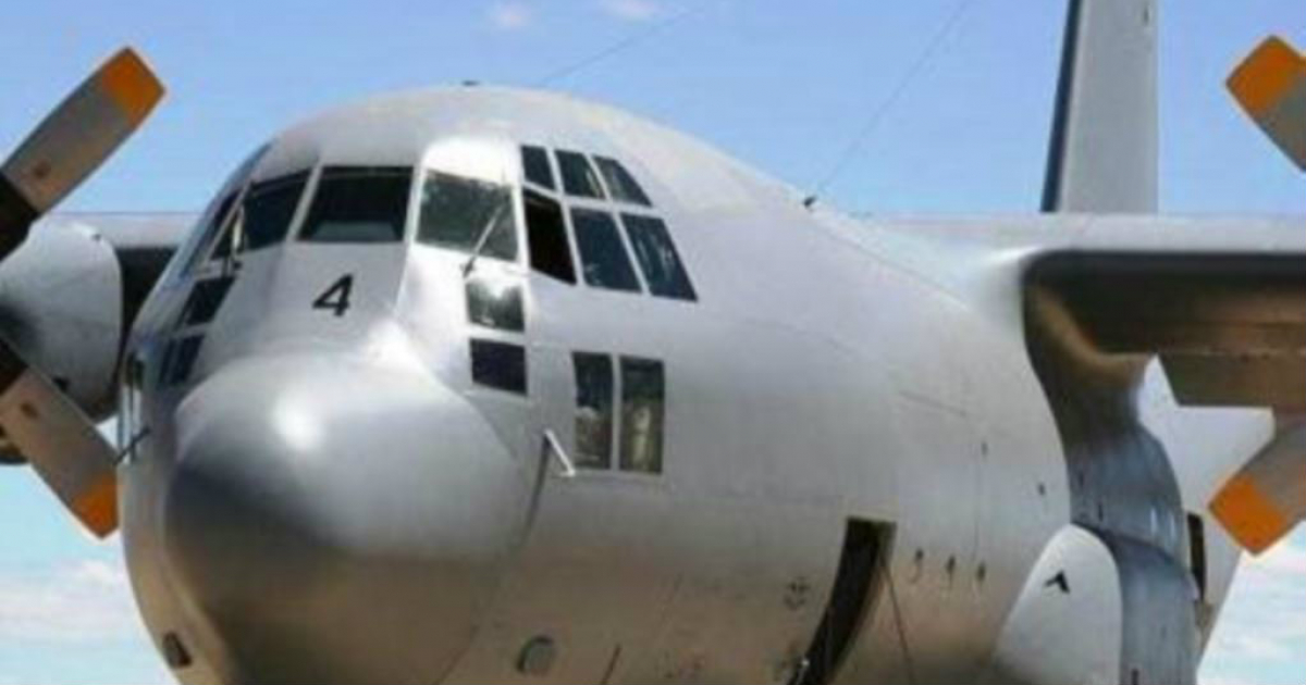 Avión de la Fuerza Aérea de Sudáfrica que voló hasta Cuba © Defence Web