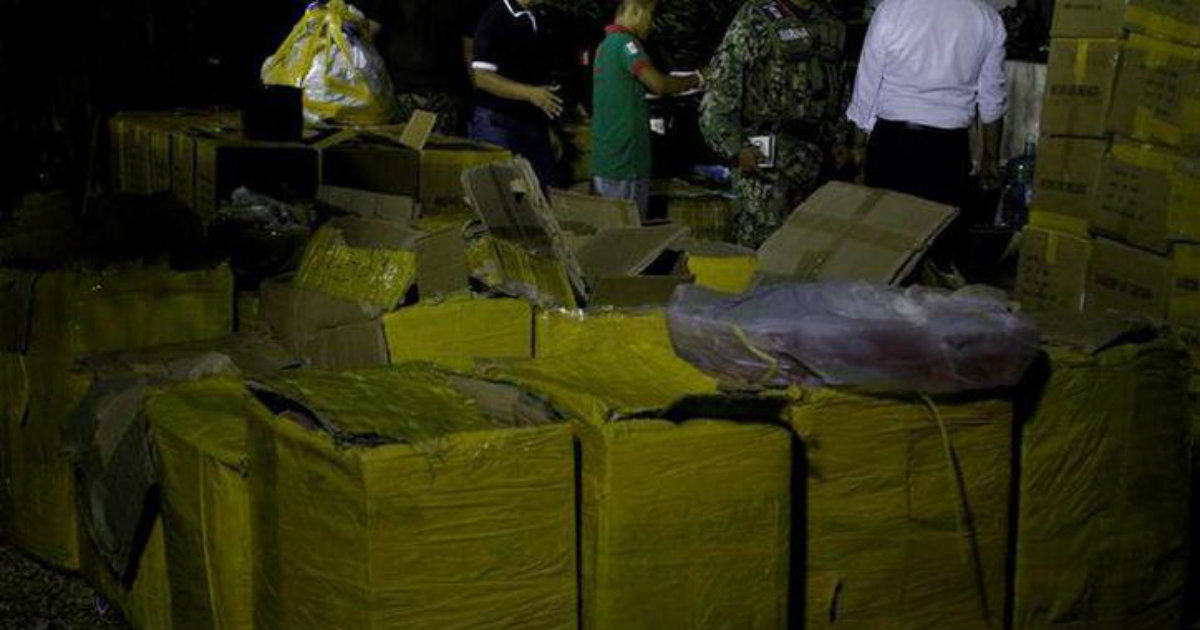 Confiscan tabacos en México © SIPSE