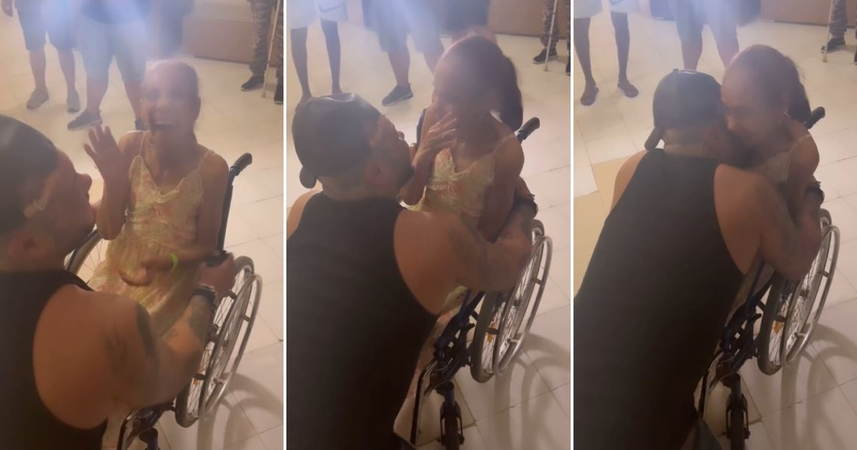 Momento tierno de El Taiger con su abuela en Cuba mientras enfrenta controversia con Ja Rulay