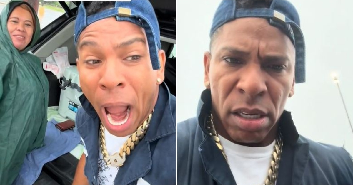 Cubano destaca el esfuerzo de vendedora de tamales en Houston bajo la lluvia