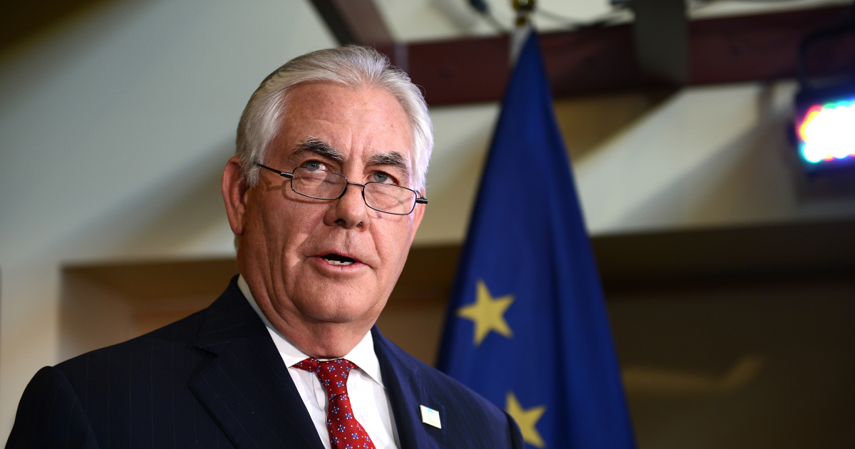 Rex Tillerson © Wikimedia Commons