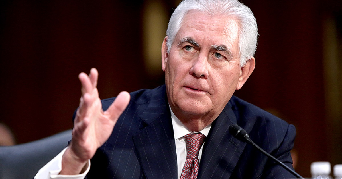 Rex Tillerson, secretario de Estado de Estados Unidos © Rex Tillerson