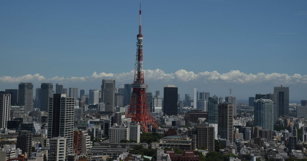 Vista de aéreo Tokio © Pixabay