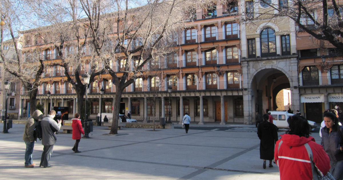 Plaza de Zocodover, en Toledo, cercana al accidente © Wikimedia