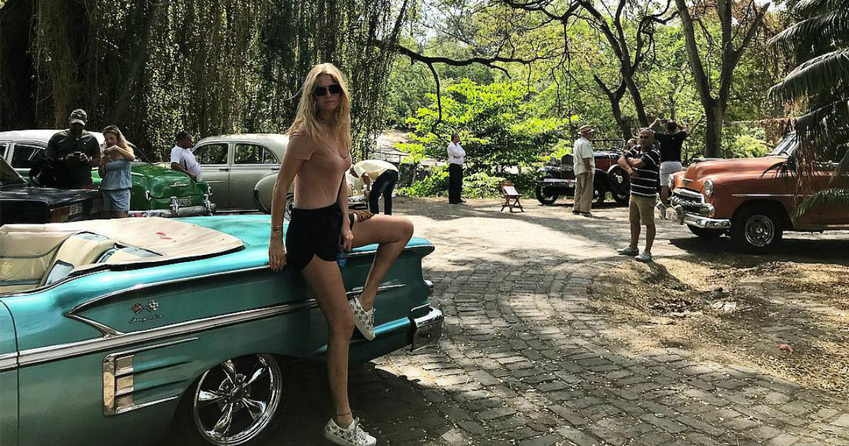 Toni Garrn © Instagram de la artista