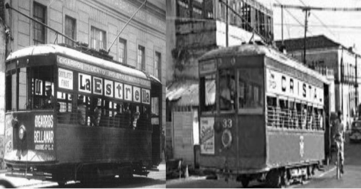 Tranvías en Matanzas, 1920 © tvyumuri.cu