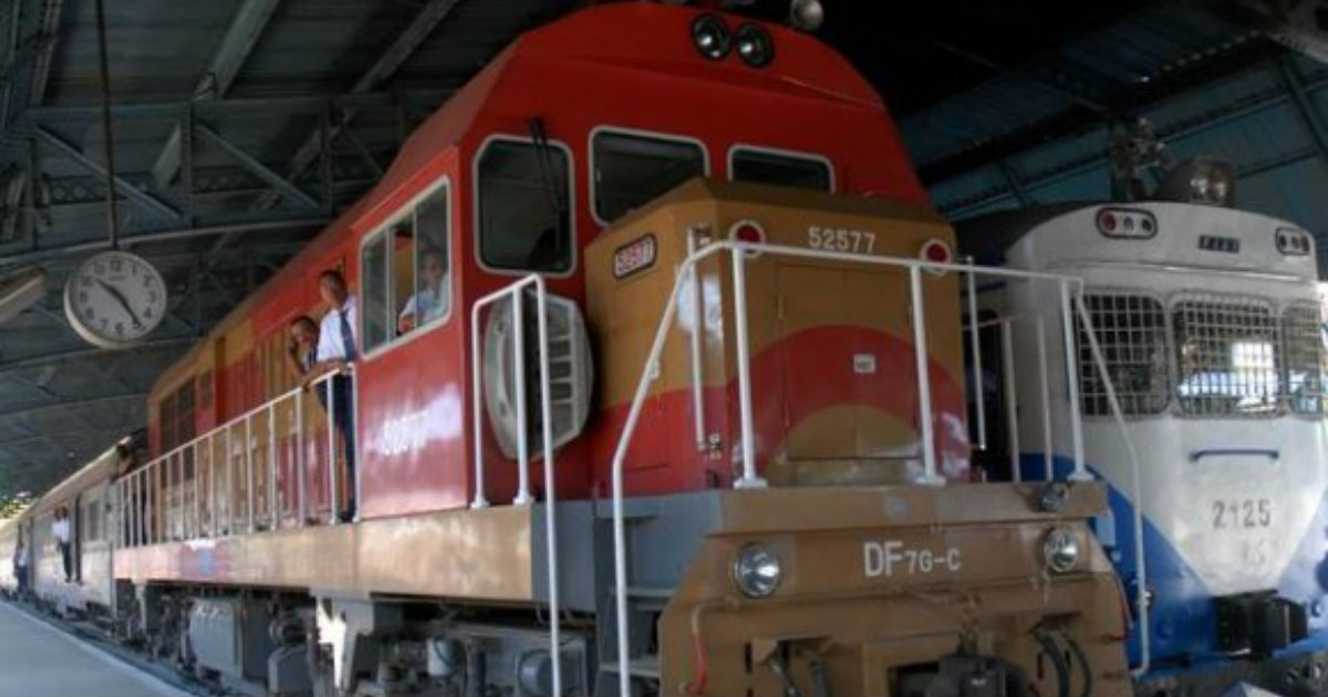 Trenes en Cuba. © Cubadebate.