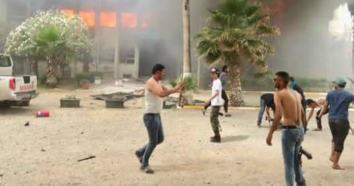 Ataque suicida en Libia. © EtharBeitelmal ‏ / Twitter