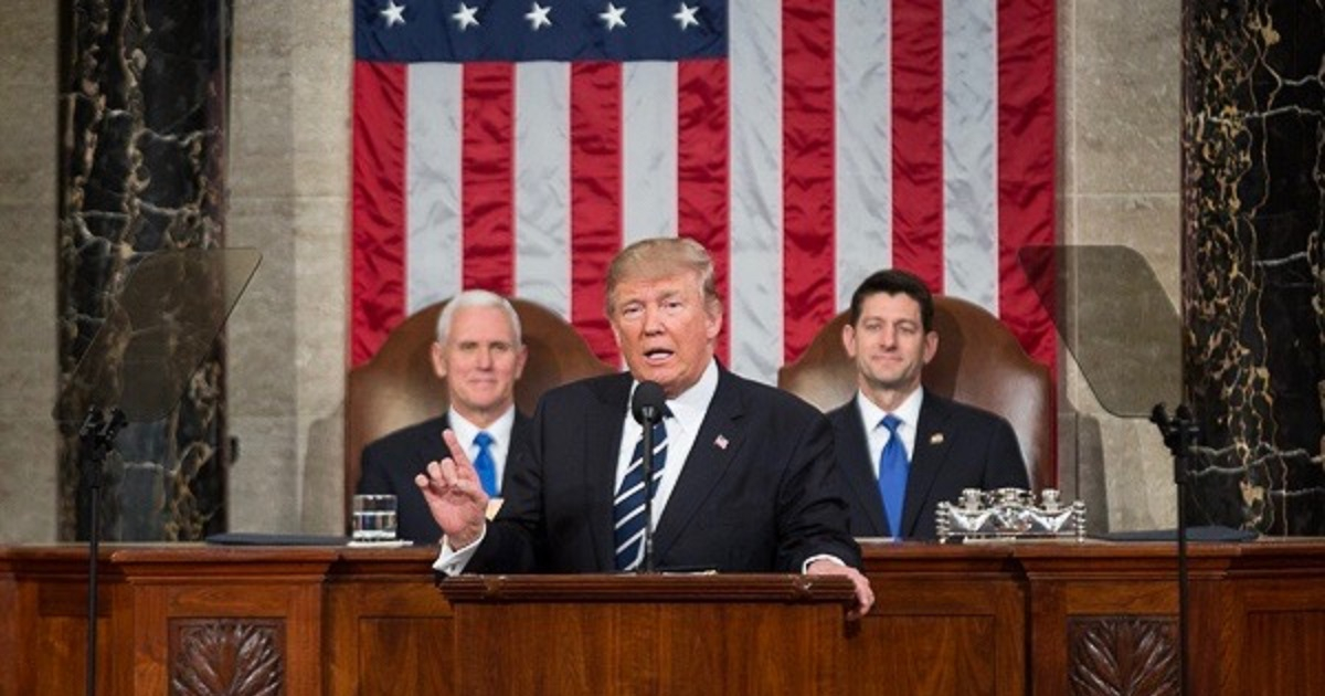 Donald Trump en el Congreso de EE..UU © Wikimedia Commons