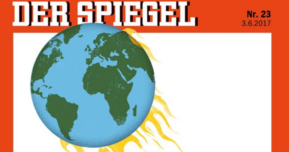 Nueva portada en Der Spiegel de Edel Rodríguez © Der Spiegel/Twitter
