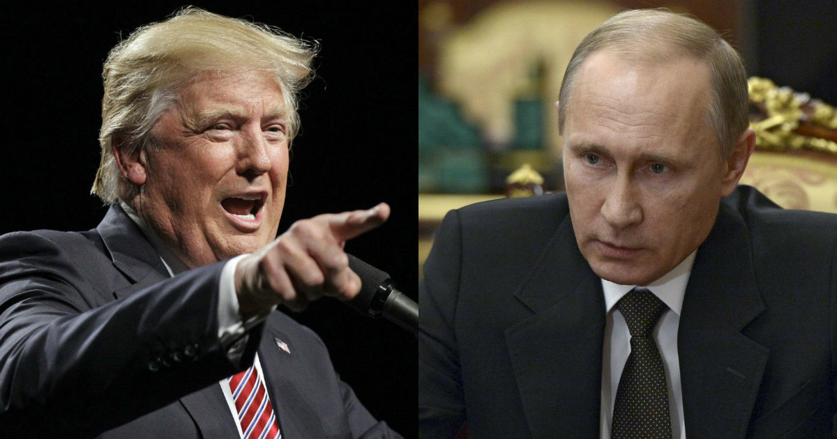 Donald Trump y Vladimir Putin compartiendo imagen política © elespanol.com