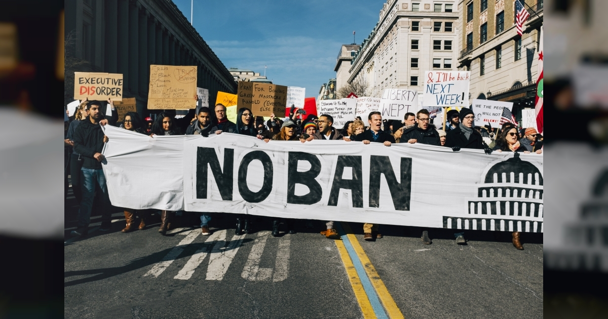 No Muslim Ban march on the Capitol in Washington D.C. February 4, 2017 © Flickr/Masha George