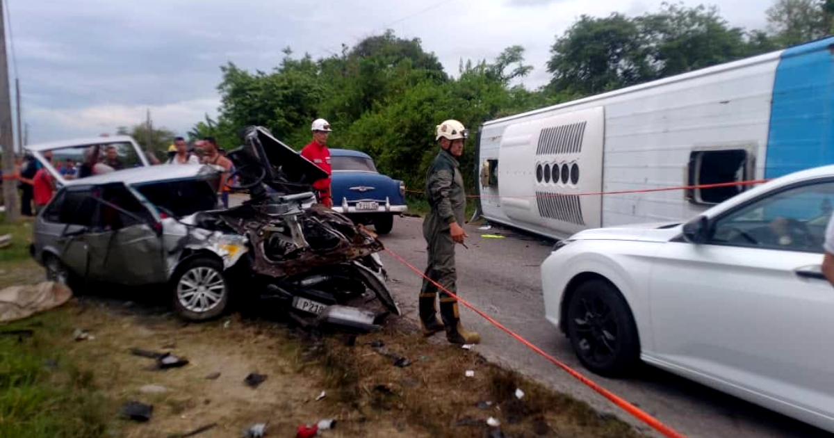 Turistas de Quebec heridos en grave accidente de autobús en Cuba