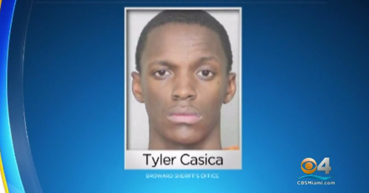 Rostro del presunto agresor sexual Tyler Casica © CBS4 Miami