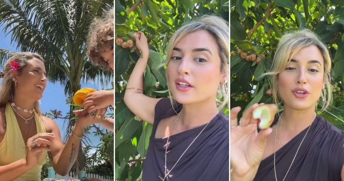 Cubana cultiva frutas tropicales en EE. UU. para conectar a sus hijos con sus raíces