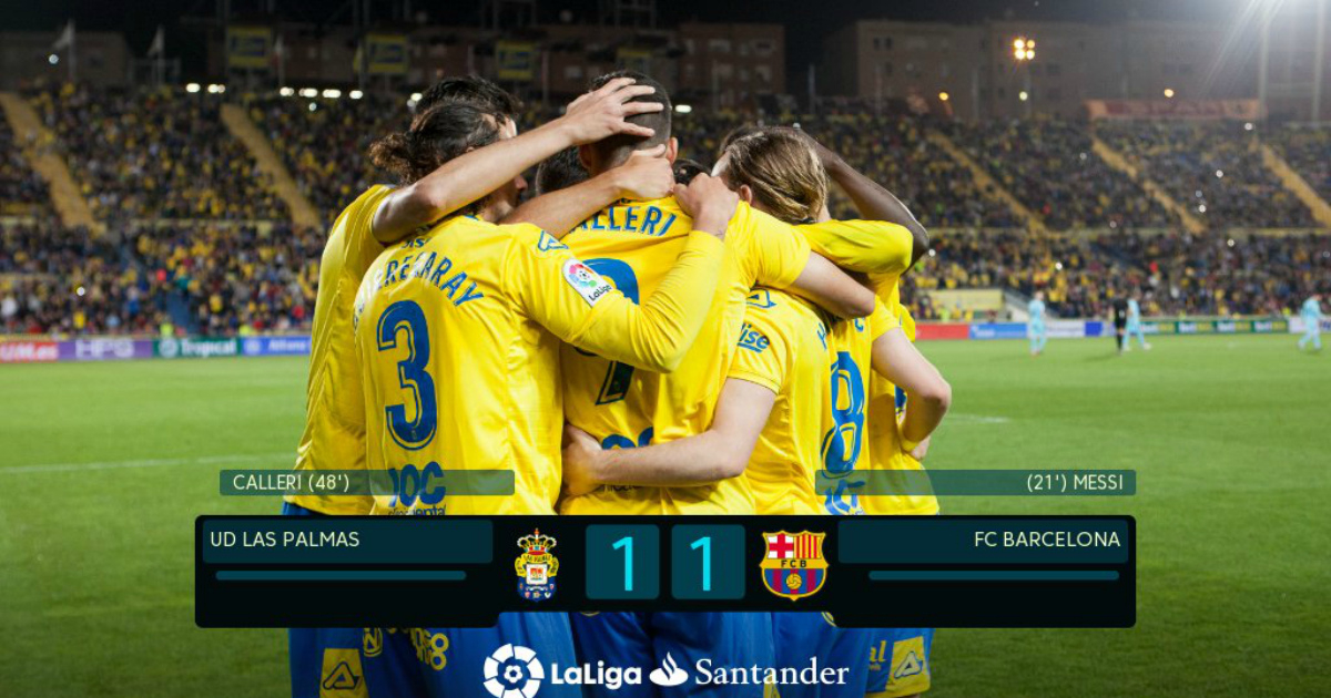 UD Las Palmas © La Liga/Twittter