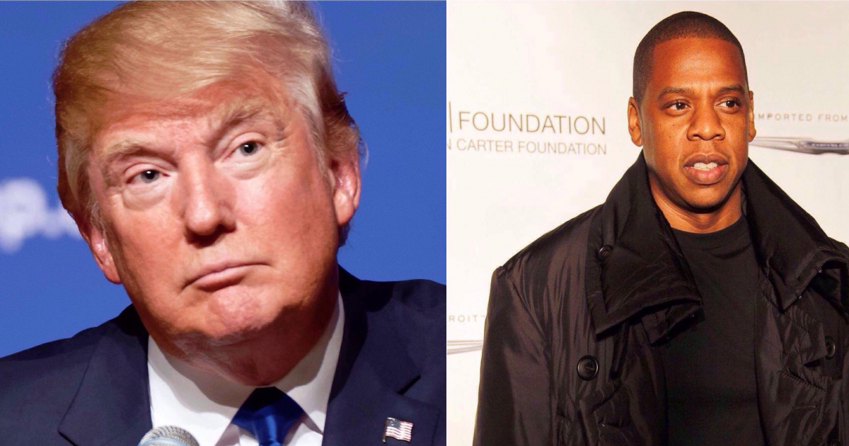 Trump vs Jay-Z © Wikimedia