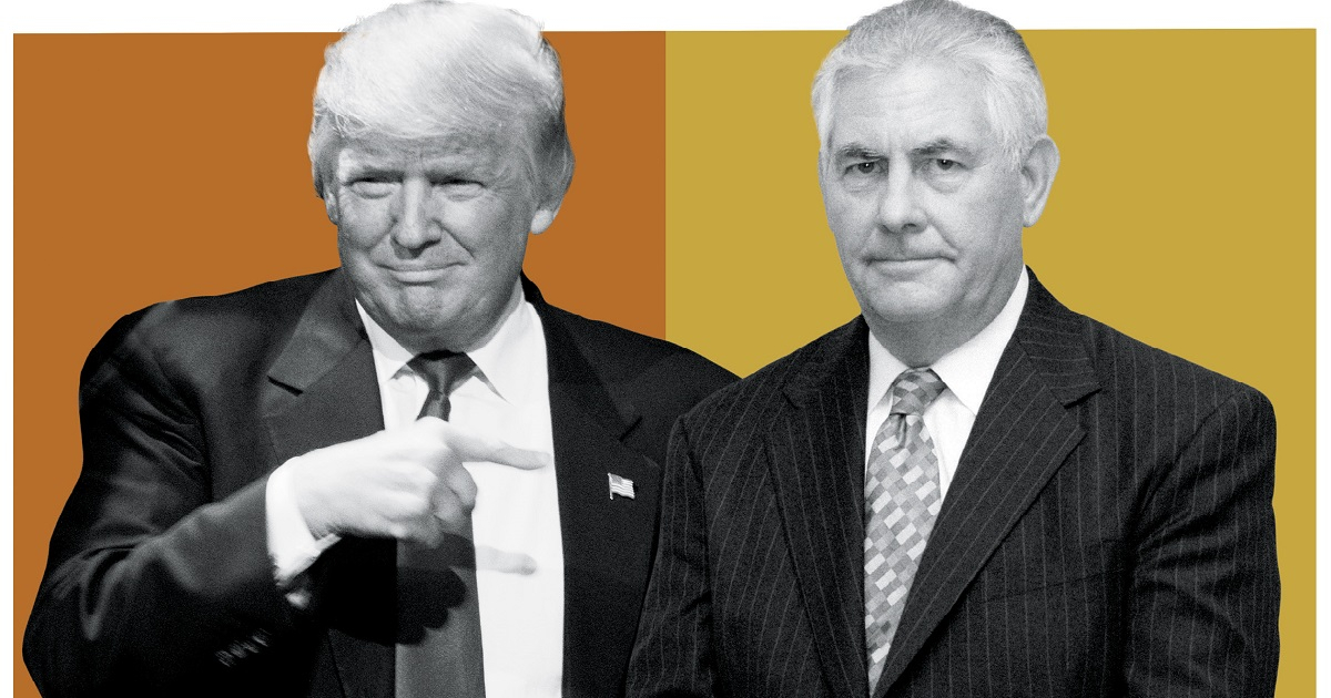 Rex Tillerson en la mira de Donald Trump © Fortune.com