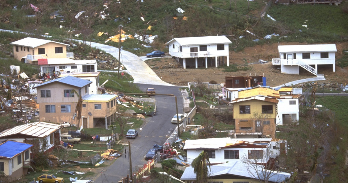 Islas Virgenes tras azote de huracanes 2017 © FEMA
