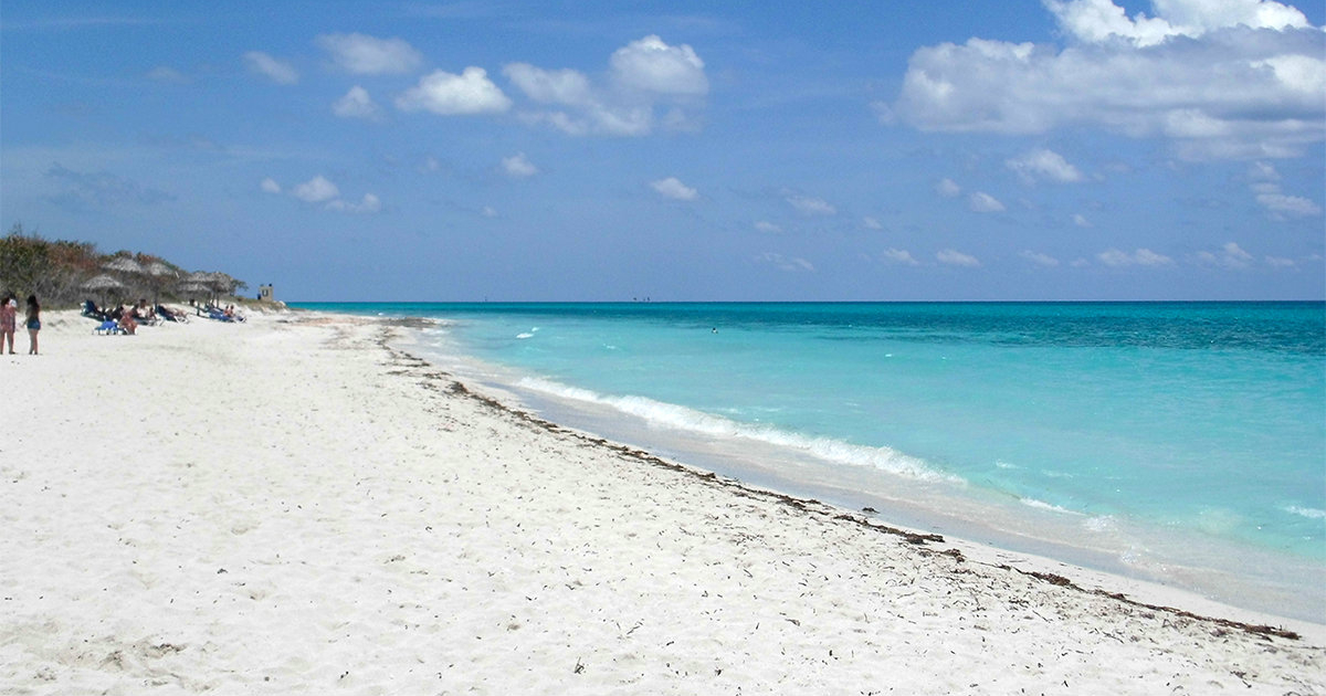 Playa con aguas cristalinas en Varadero © CiberCuba