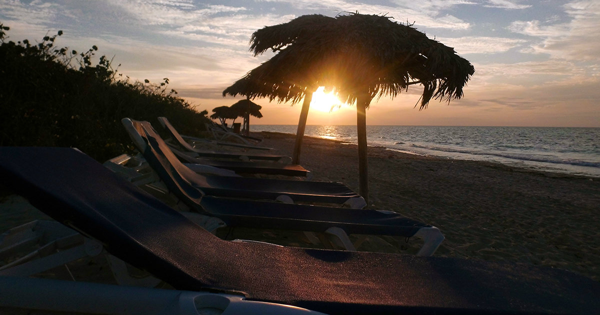 Puesta de sol en Varadero. © CiberCuba.