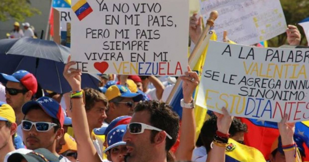 Venezolanos en el exilio. © CiberCuba