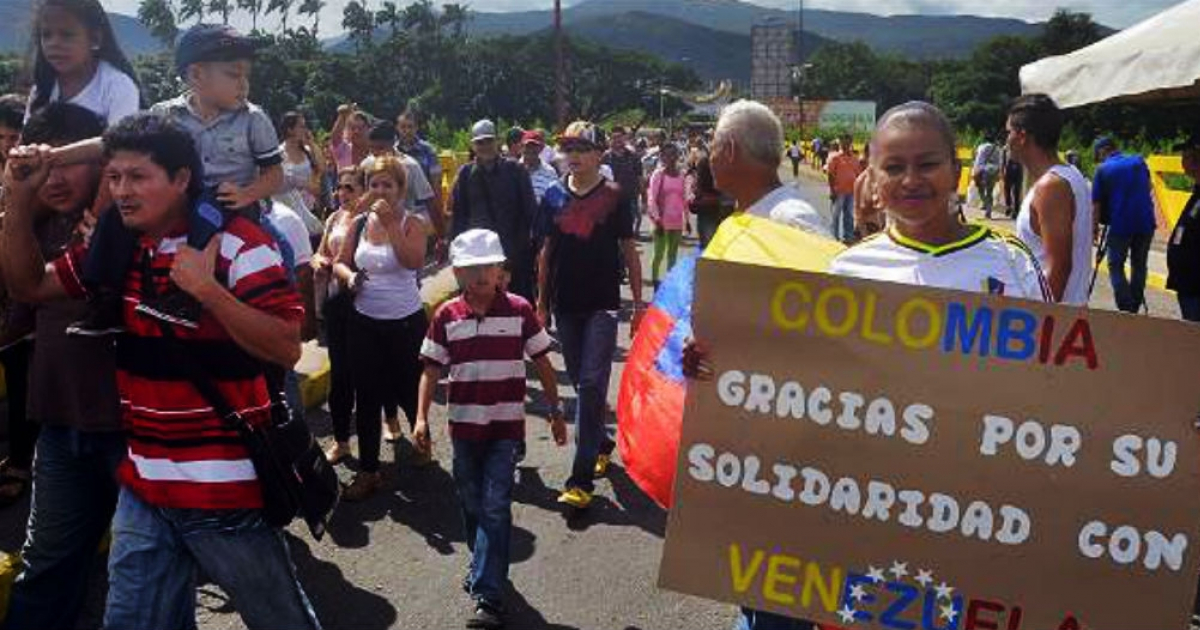 Venezolanos en Colombia © Flickr