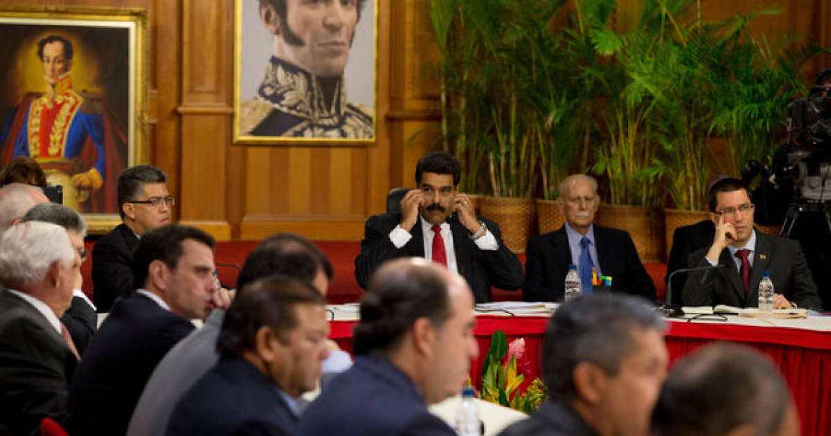 Diálogos entre el Gobierno y la Oposición en Venezuela © Telemetro