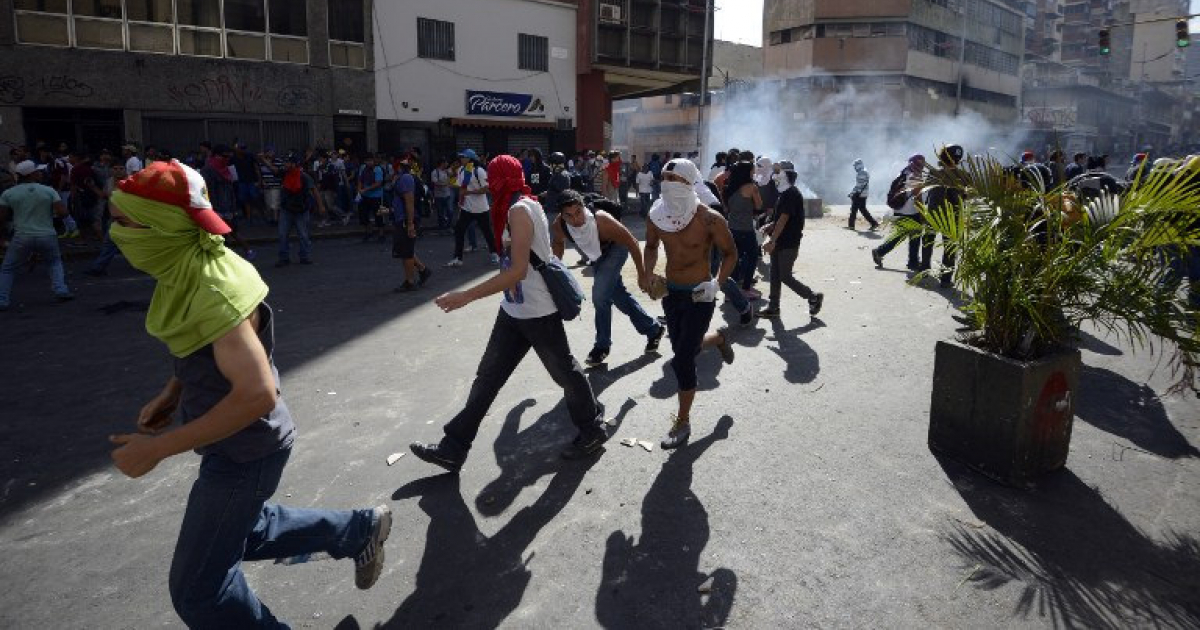 Venezolanos protestando durante los disturbios del país © Flickr / Diariocritico de Venezuela