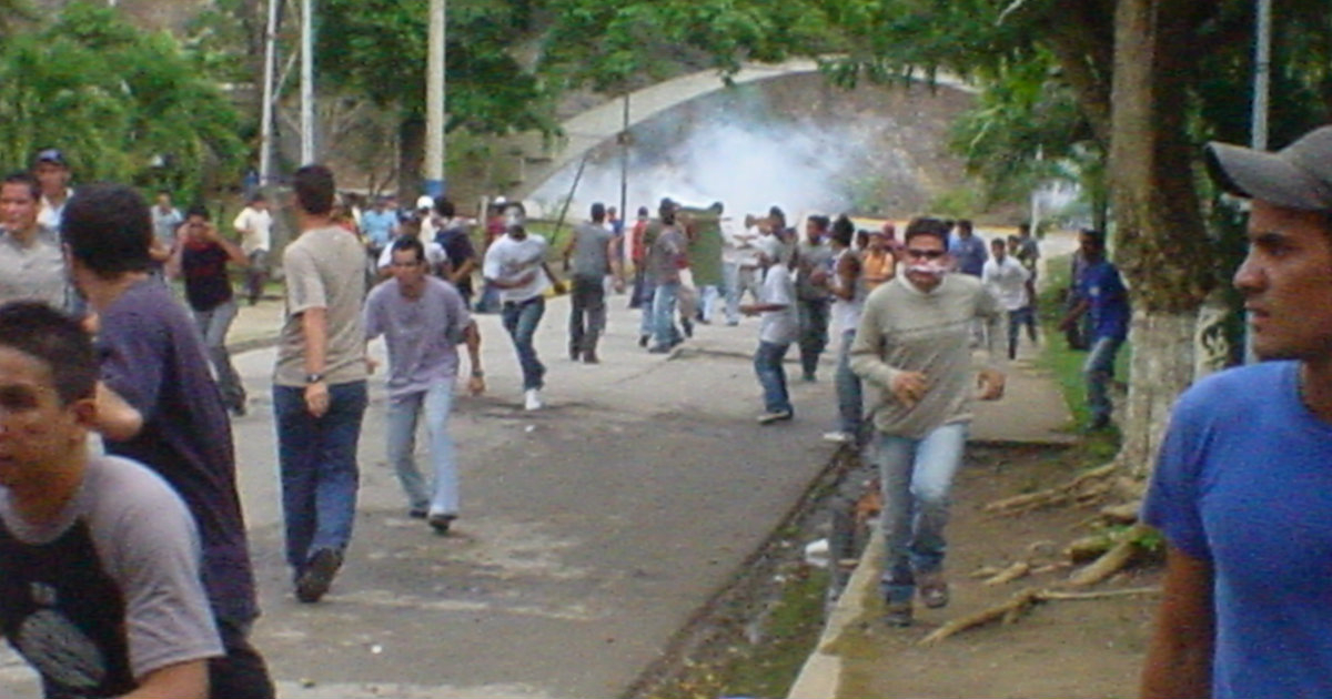 Disturbios en las calles de Venezuela © Wikimedia Commons