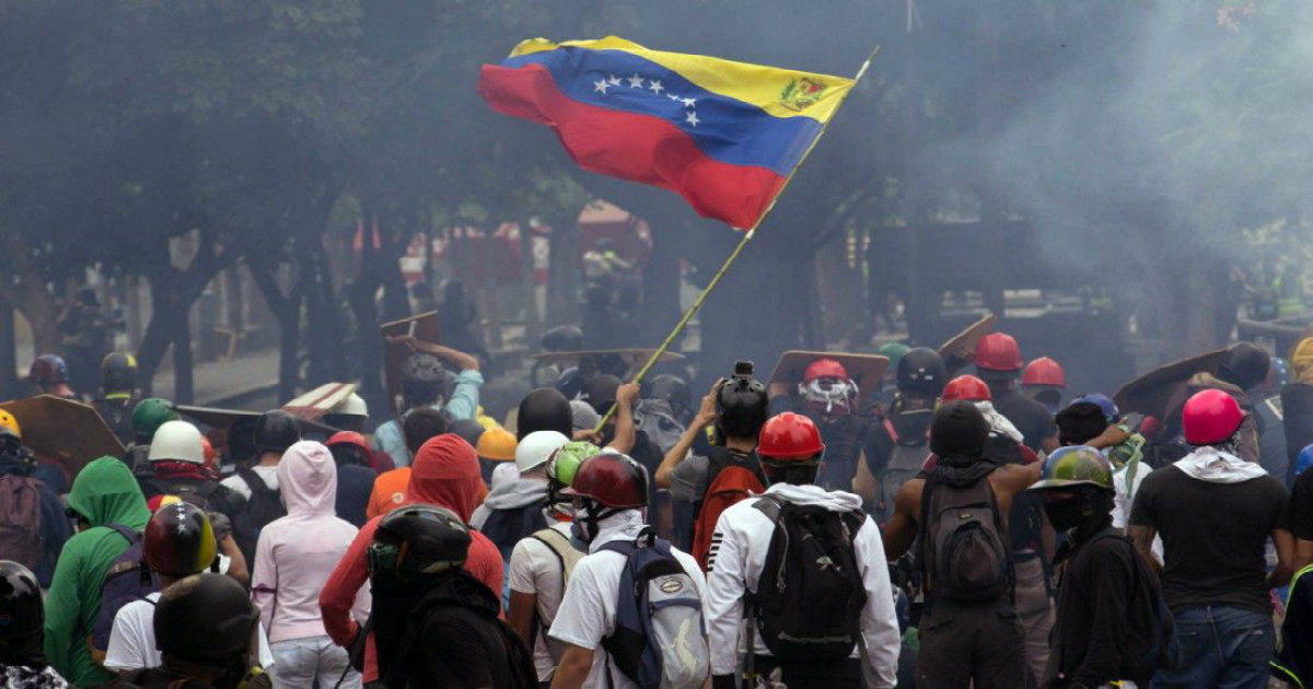 Protestas en Venezuela © Twitter/El Estímulo