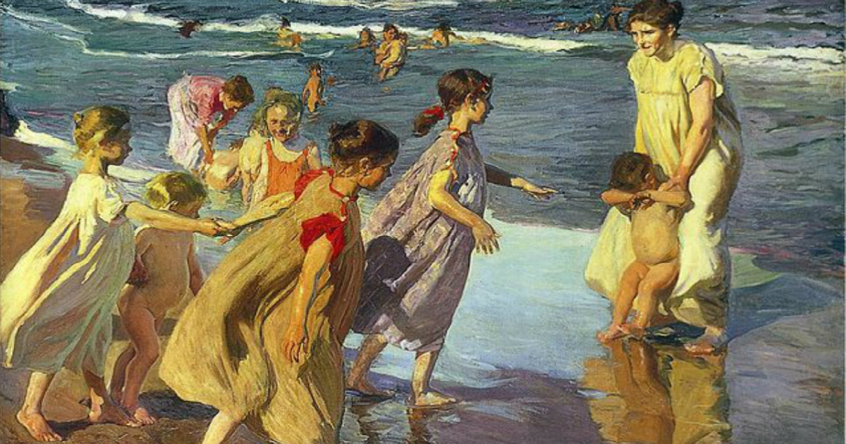 Cuadro Verano de Sorolla © Wikipedia