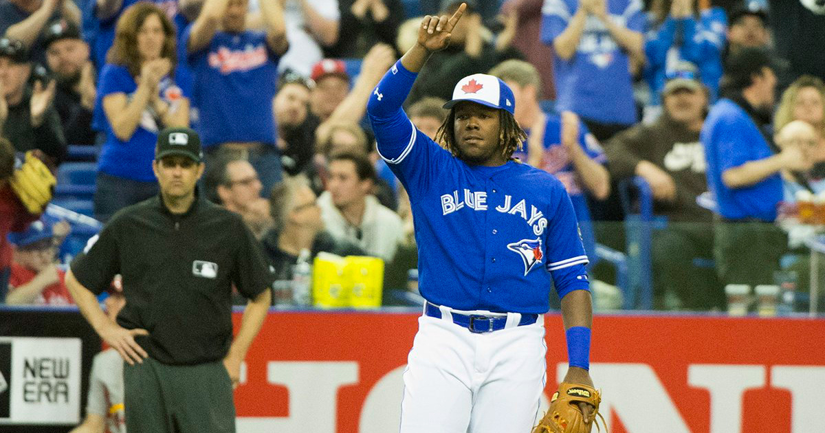 Vladimir Guerrero Jr. © MLB Dominicana/Twitter