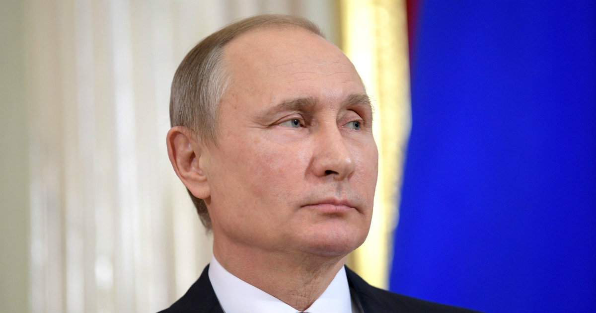 El presidente de Rusia, Vladimir Putin, mirando al horizonte © Wikimedia Commons