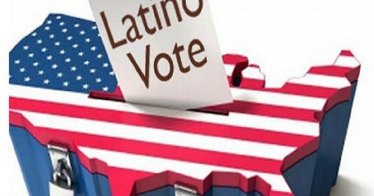 Imagen donde se refleja el voto latino © www.bolsamanía.com