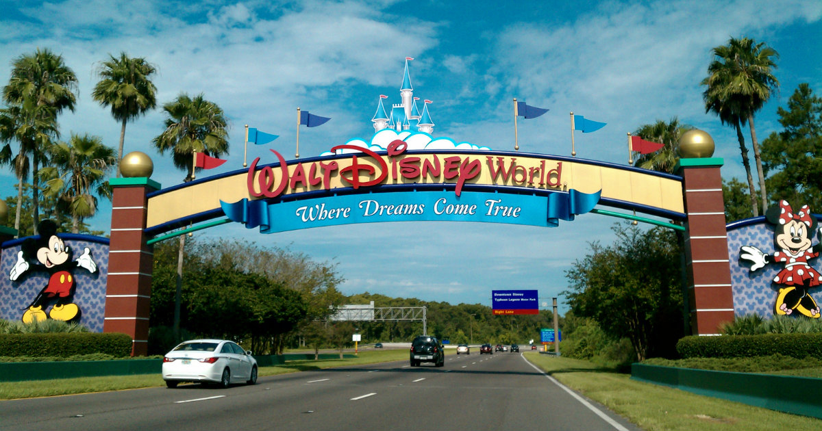 Entrada a Walt Disney World © Wikimedia