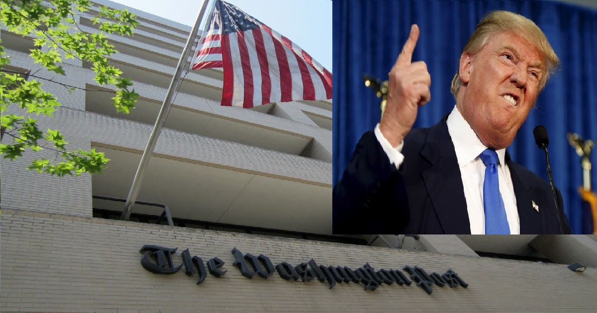  © Donald Trump le aplica la mordaza al diario Washington Post