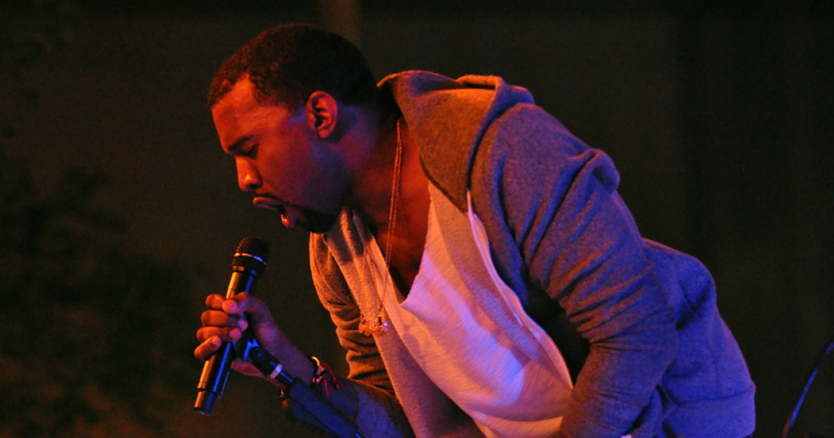 El cantante Kanye West durante un concierto © Flickr