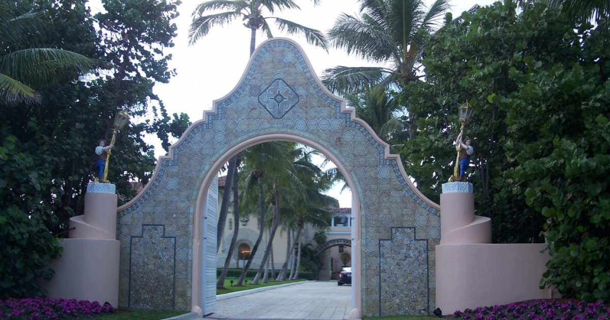 Residencia de Trump en Mar-a-Lago, Palm Beach, Florida © Wikimedia commons