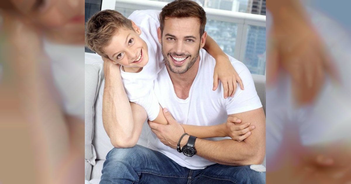 William Levy y su hijo Christopher Alexander © Intstagram/ willevy