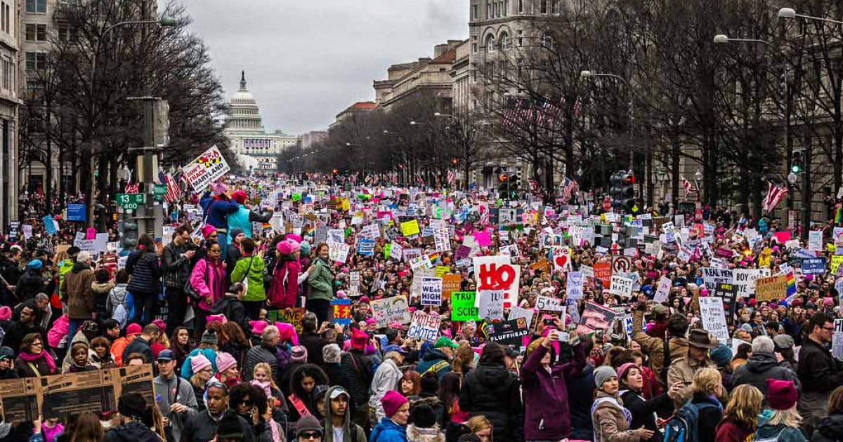 Marcha de Mujeres contra Trump © Flickr